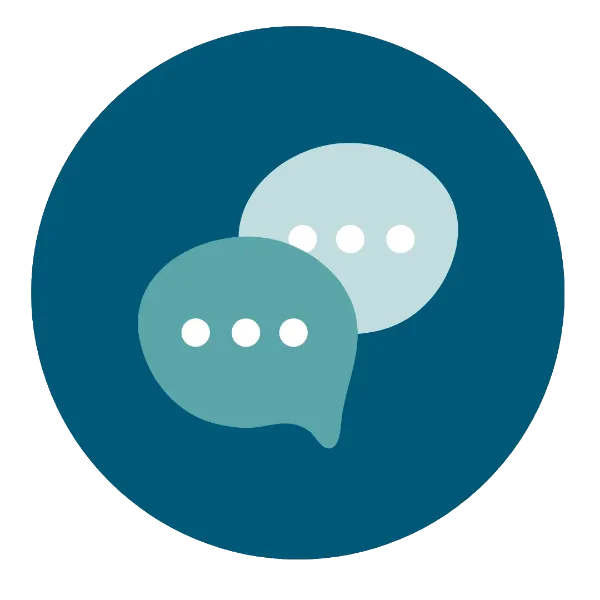 live traffic in the form of multiple speech bubbles