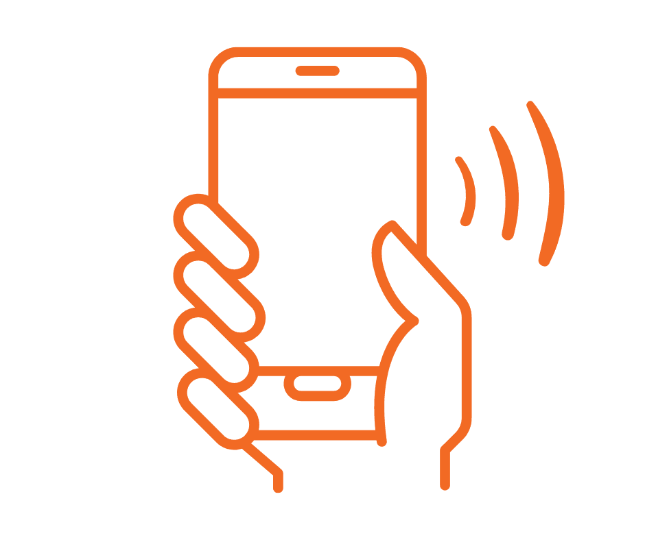 receiving a phone call